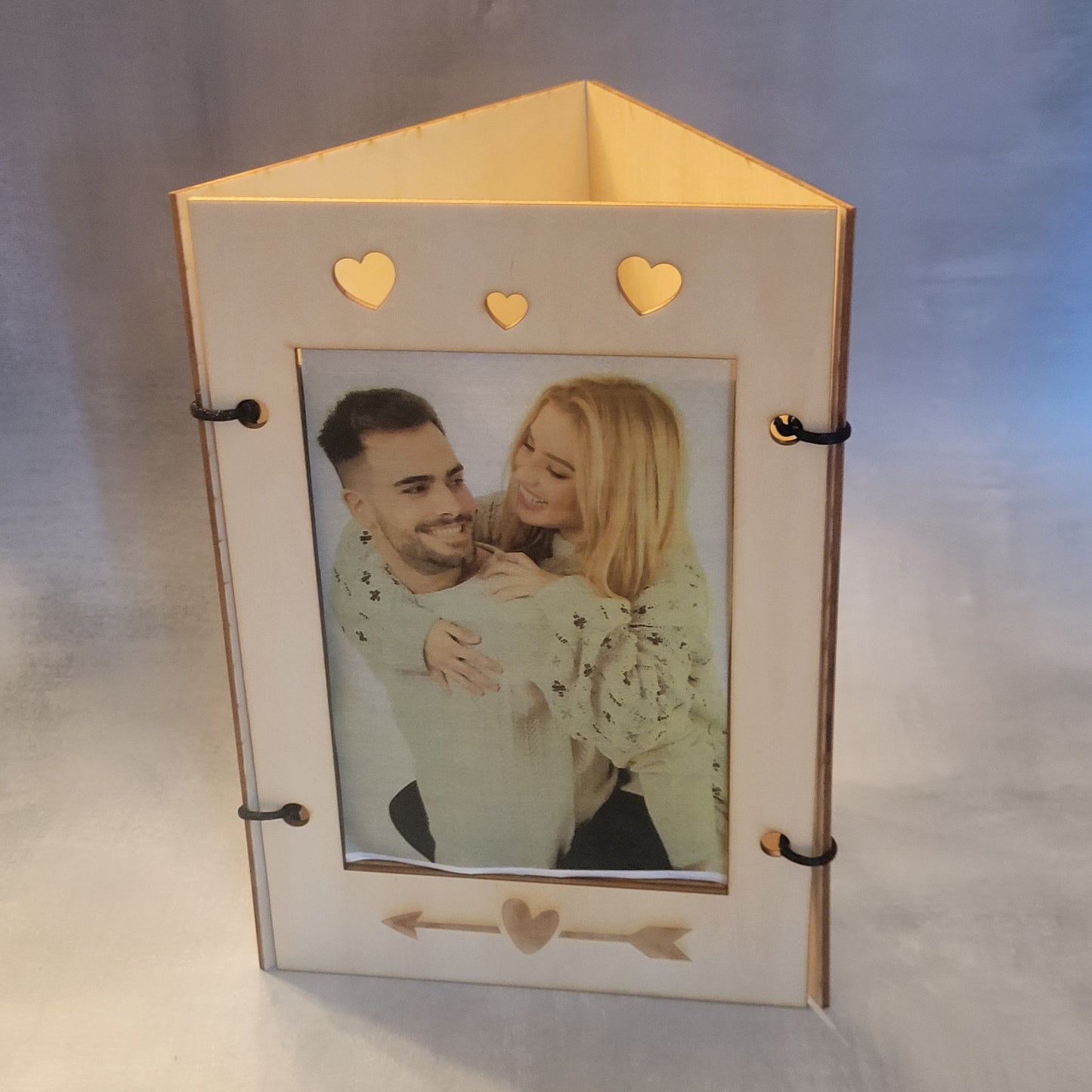 3 Sided 5x7 Photo Frame