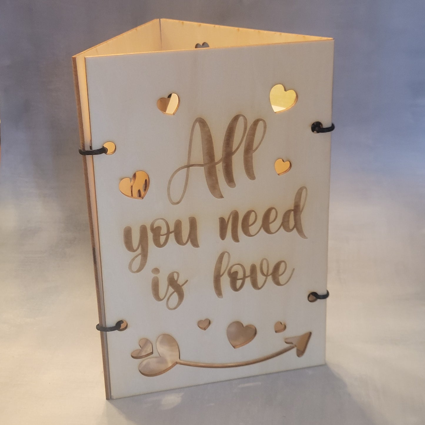 3 Sided 5x7 Photo Frame