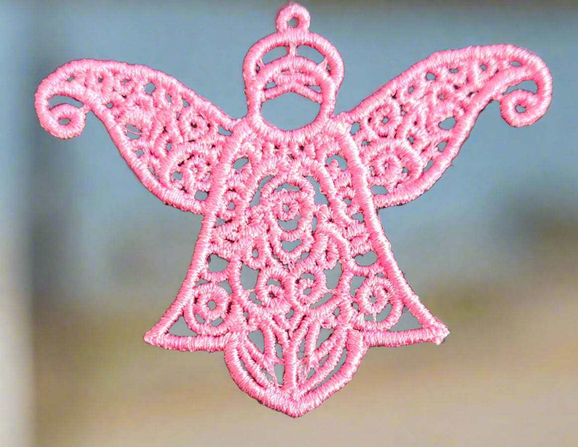 Embroidered Guardian Angel