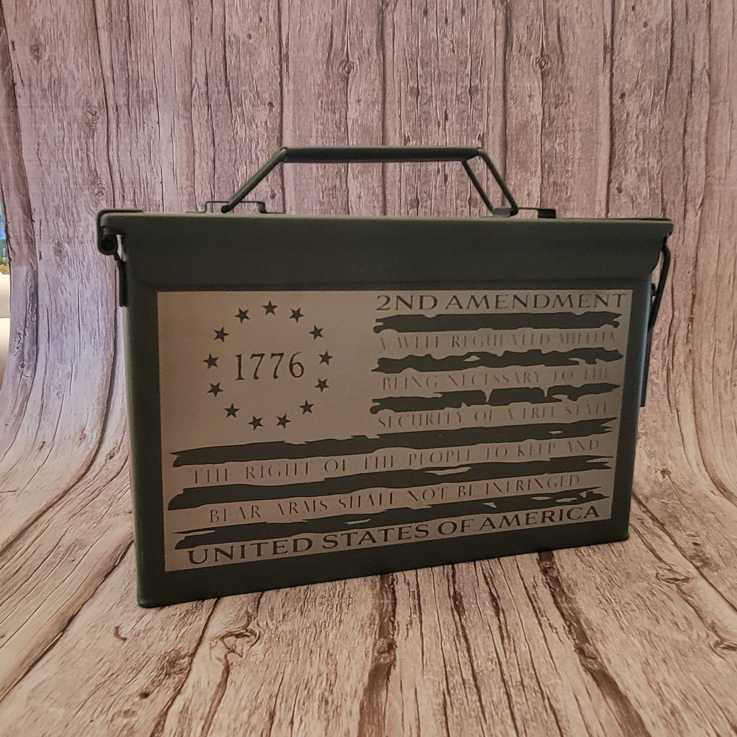 Custom Engraved 30 Cal Ammo Can