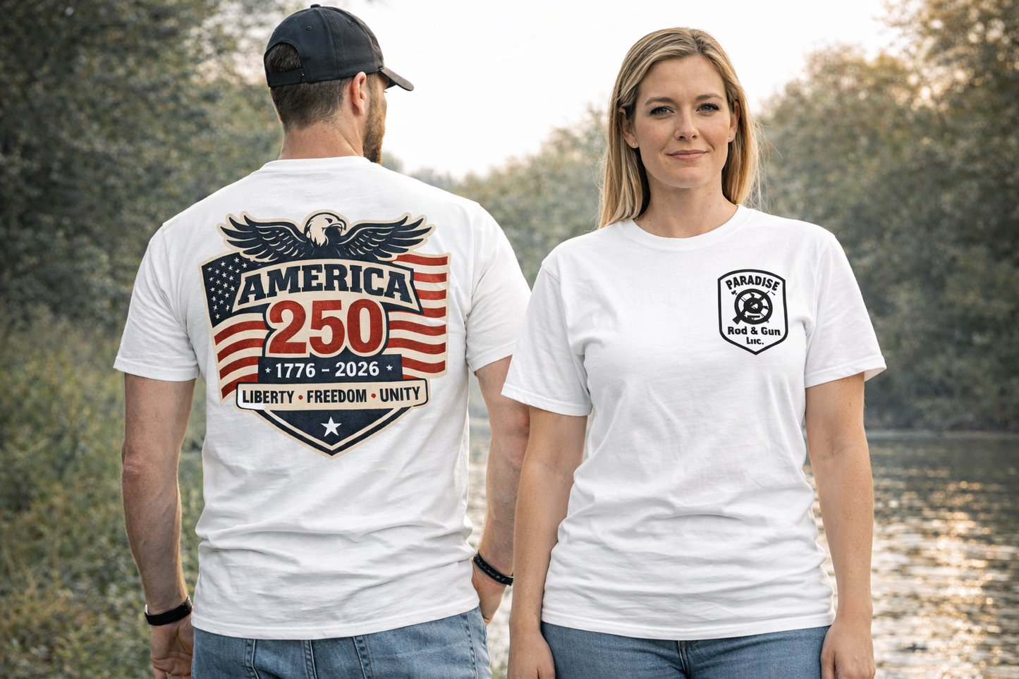 PRGC America 250 – 250th Anniversary Patriotic T-Shirt (1776–2026)