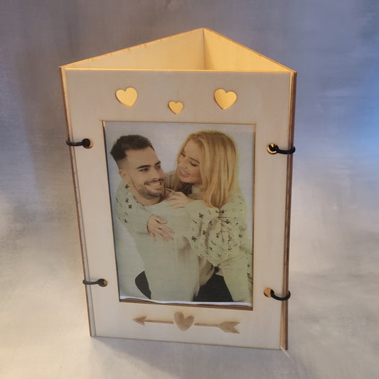 3 Sided 5x7 Photo Frame