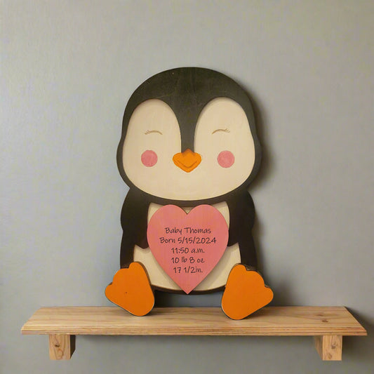 Penguin Birth Announcement