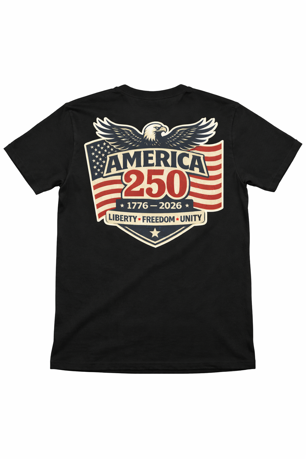 America 250 – 250th Anniversary Patriotic T-Shirt (1776–2026)